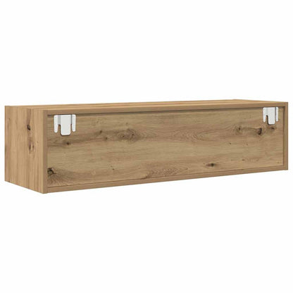 TV-Schränk Eiche handwerklich 100 x 31 x 25,5 cm Holzwerkstoff