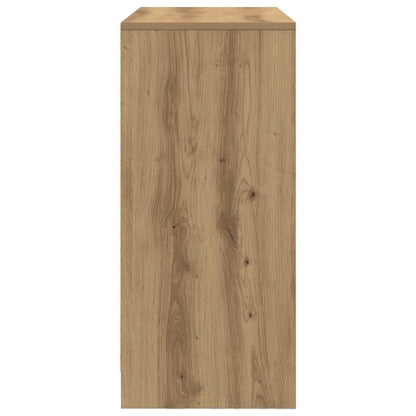 Sideboard mit Schublade Artisan-Eiche 80x34x76 cm Holzwerkstoff