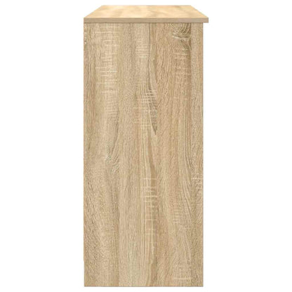 Skænk med skuffe Sonoma eg 101x35x76 cm træmateriale