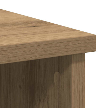 Sideboard mit Schublade Artisan-Eiche 101x35x76cm Holzwerkstoff