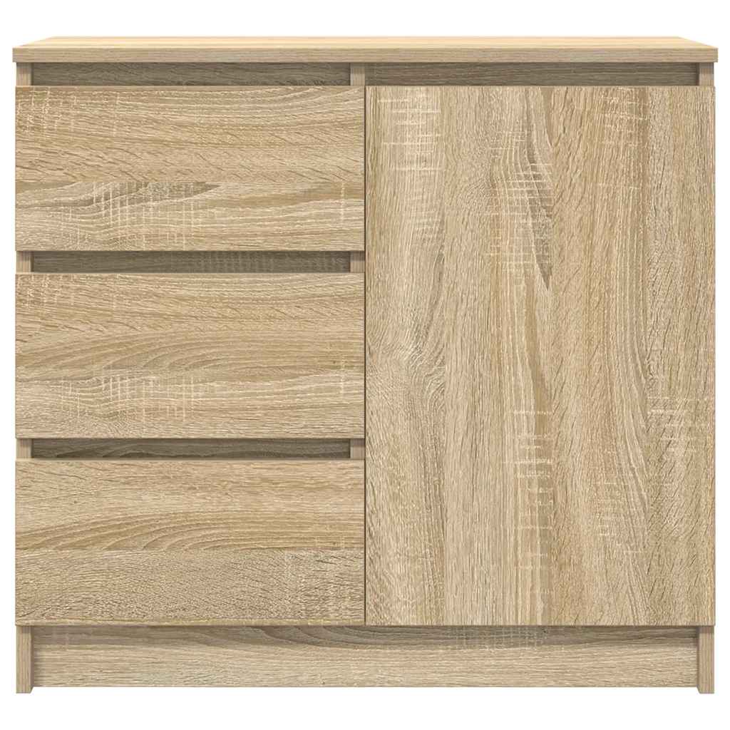 Sideboard mit Schublade Sonoma-Eiche 71x35x65 cm Holzwerkstoff