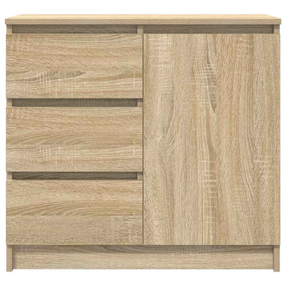 Sideboard mit Schublade Sonoma-Eiche 71x35x65 cm Holzwerkstoff