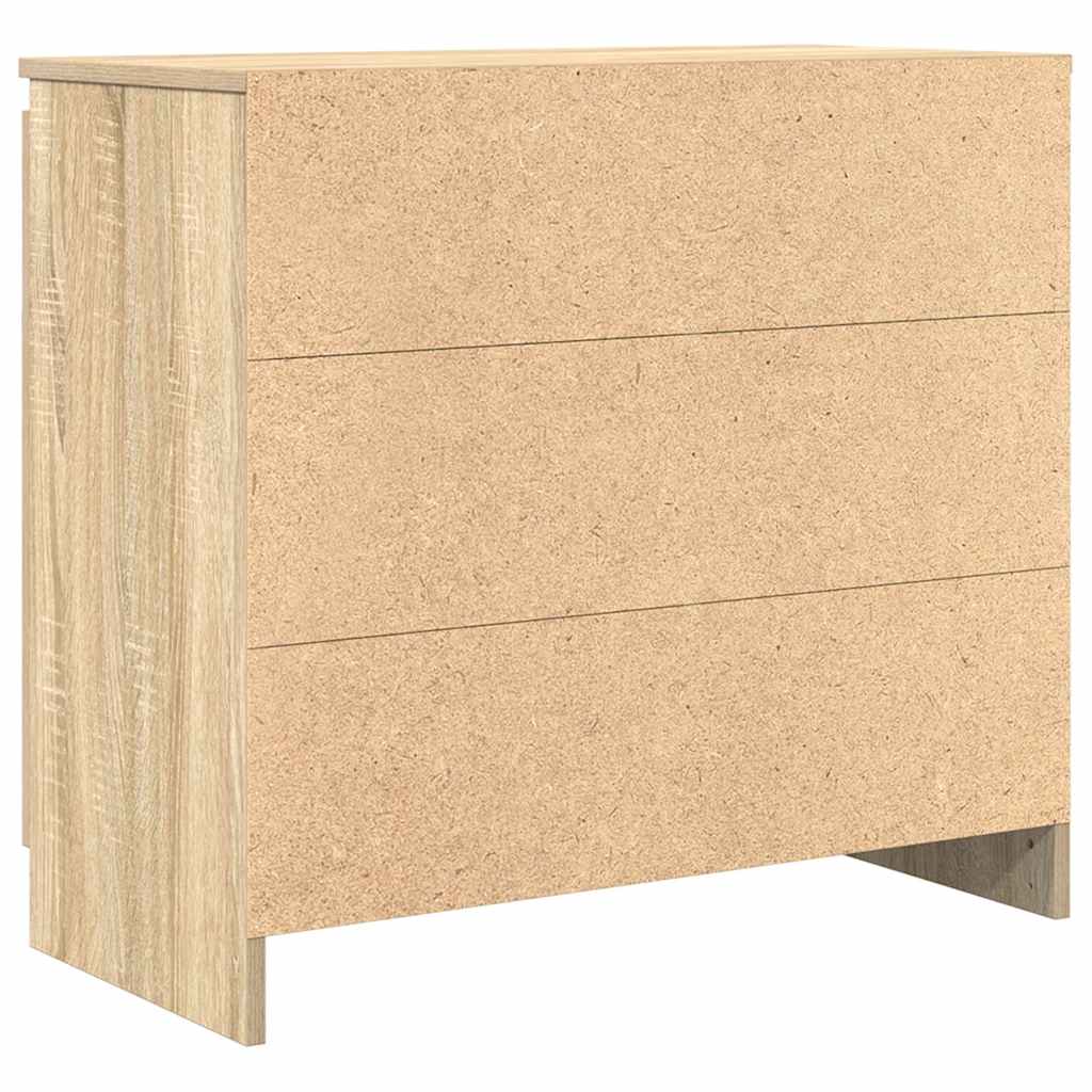 Sideboard mit Schublade Sonoma-Eiche 71x35x65 cm Holzwerkstoff