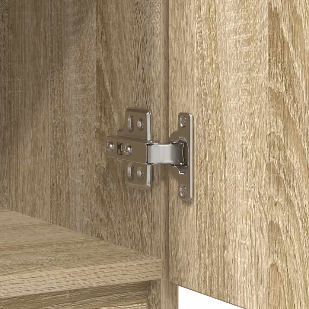 Sideboard mit Schublade Sonoma-Eiche 71x35x65 cm Holzwerkstoff