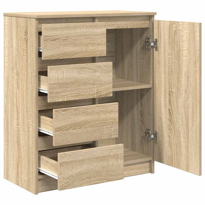 Sideboard mit Schubladen Sonoma-Eiche 71x35x84 cm Holzwerkstoff