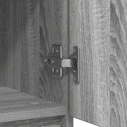 Sideboard mit Schubladen Grau Sonoma 71x35x84 cm Holzwerkstoff