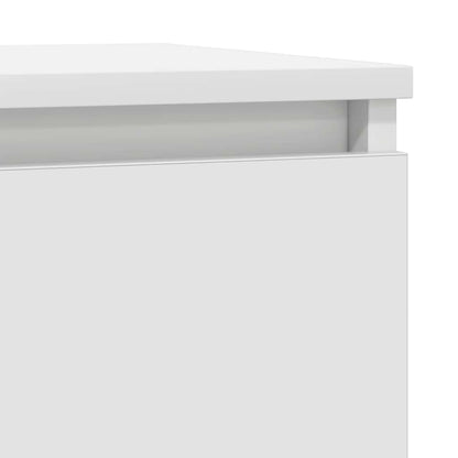 Sideboard mit Schublade Weiß 71x35x84 cm Holzwerkstoff