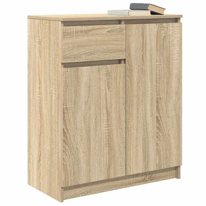 Sideboard mit Schublade Sonoma-Eiche 71x35x84 cm Holzwerkstoff