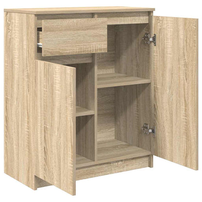 Sideboard mit Schublade Sonoma-Eiche 71x35x84 cm Holzwerkstoff
