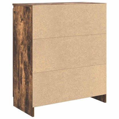 Sideboard mit Schublade Räuchereiche 71x35x84 cm Holzwerkstoff
