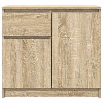 Sideboard mit Schublade Sonoma-Eiche 71x35x65 cm Holzwerkstoff