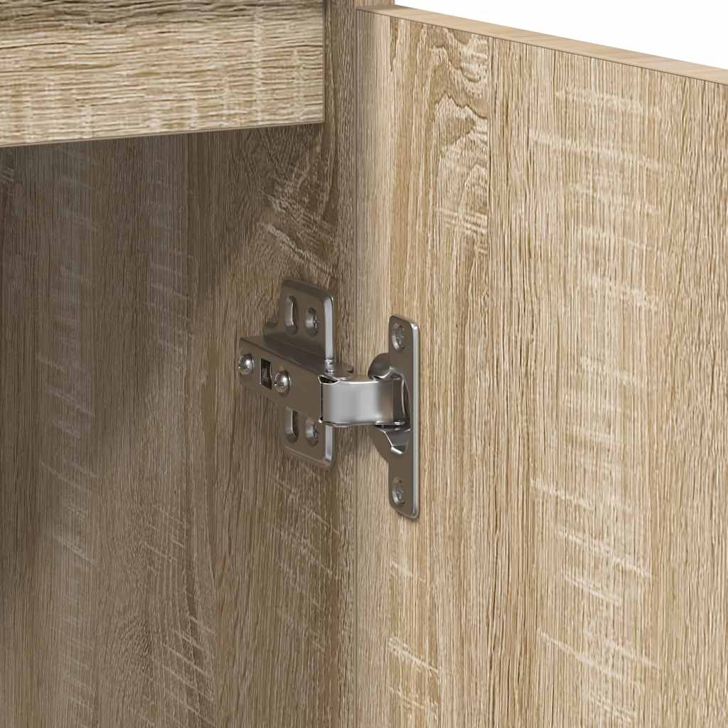 Sideboard mit Schublade Sonoma-Eiche 71x35x65 cm Holzwerkstoff