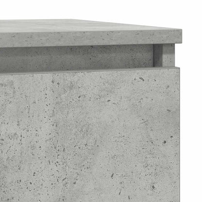Sideboard mit Schublade Betongrau 71x35x65 cm Holzwerkstoff