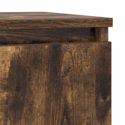 Sideboard mit Schublade Räuchereiche 71x35x65 cm Holzwerkstoff