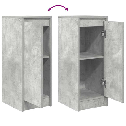 Sideboard Betongrau 29,5x34x76 cm Holzwerkstoff