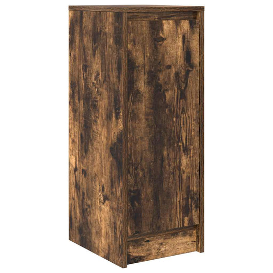 Sideboard Räuchereiche 29,5x34x76 cm Holzwerkstoff