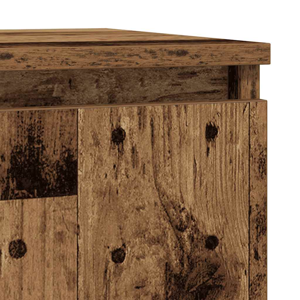 Sideboard Altholz-Optik 29,5x34x76 cm Holzwerkstoff