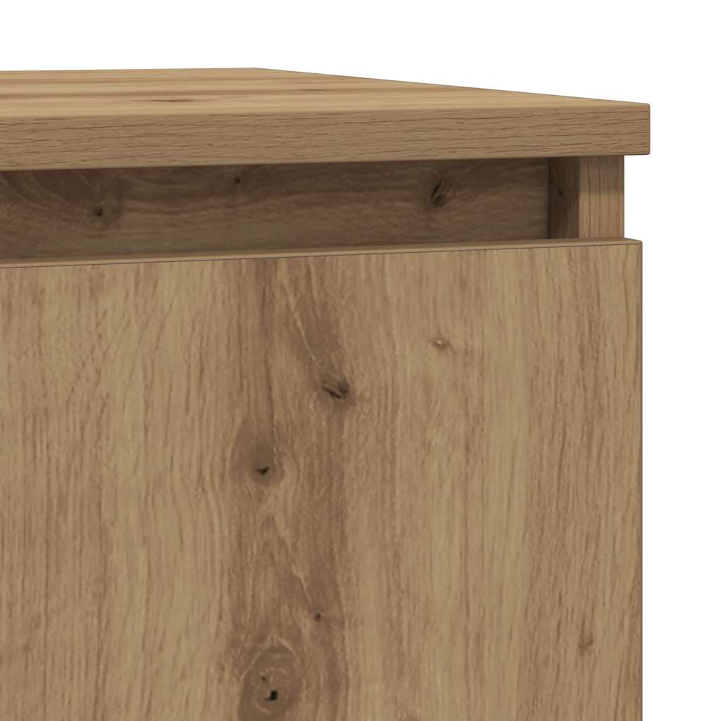 Sideboard Artisan-Eiche 29,5x34x76 cm Holzwerkstoff