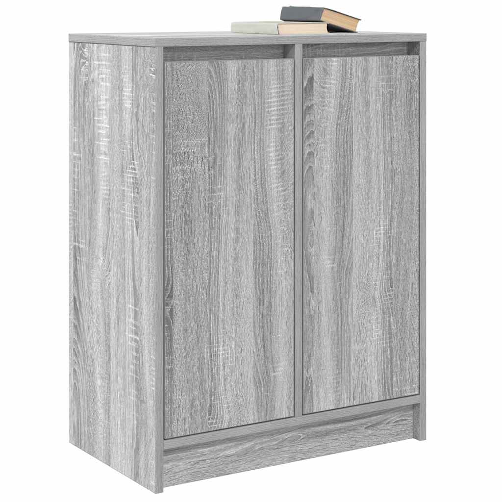 Sideboard Grau Sonoma 57x34x76 cm Holzwerkstoff