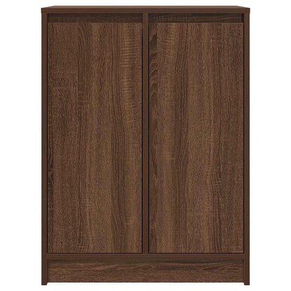 Sideboard Braun Eichen-Optik 57x34x76 cm Holzwerkstoff
