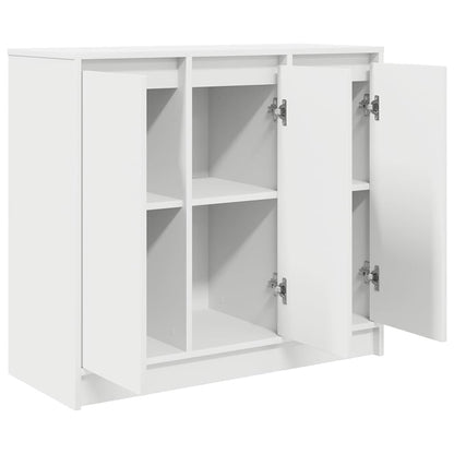 Sideboard Weiß 85x34x76 cm Holzwerkstoff