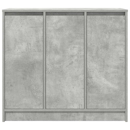 Sideboard Betongrau 85x34x76 cm Holzwerkstoff
