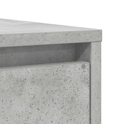 Sideboard Betongrau 85x34x76 cm Holzwerkstoff