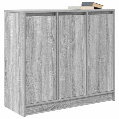 Sideboard Grau Sonoma 85x34x76 cm Holzwerkstoff