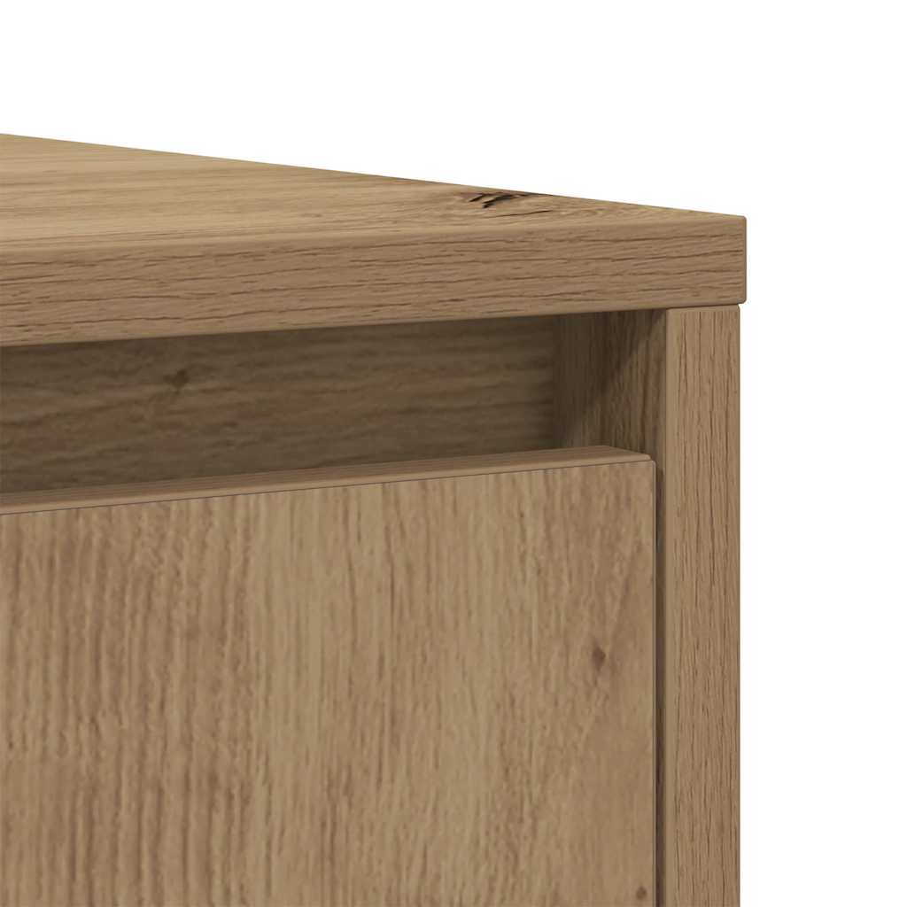 Sideboard Artisan-Eiche 85x34x76 cm Holzwerkstoff