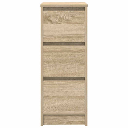 Sideboard Sonoma-Eiche 29,5x34x76 cm Holzwerkstoff