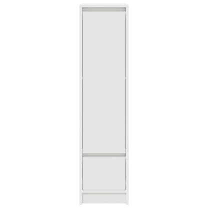 Highboard Weiß 29,5x34x119,5 cm Holzwerkstoff
