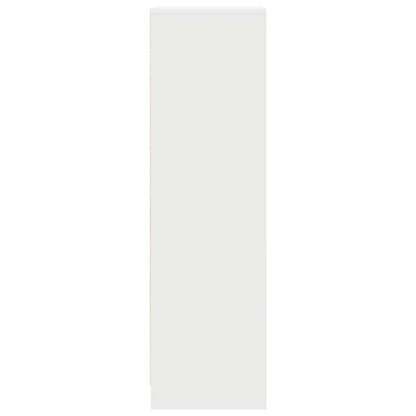 Highboard Weiß 29,5x34x119,5 cm Holzwerkstoff