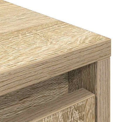 Highboard Sonoma-Eiche 29,5x34x119,5 cm Holzwerkstoff