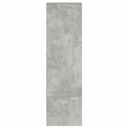 Highboard Betongrau 29,5x34x119,5 cm Holzwerkstoff