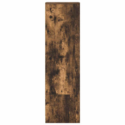 Highboard Räuchereiche 29,5x34x119,5 cm Holzwerkstoff