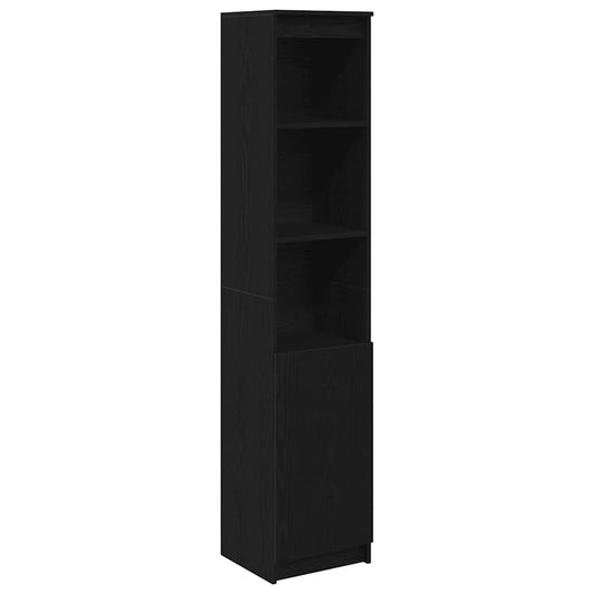 Highboard Sort Eg Look 37,5x35x180 cm Træmateriale