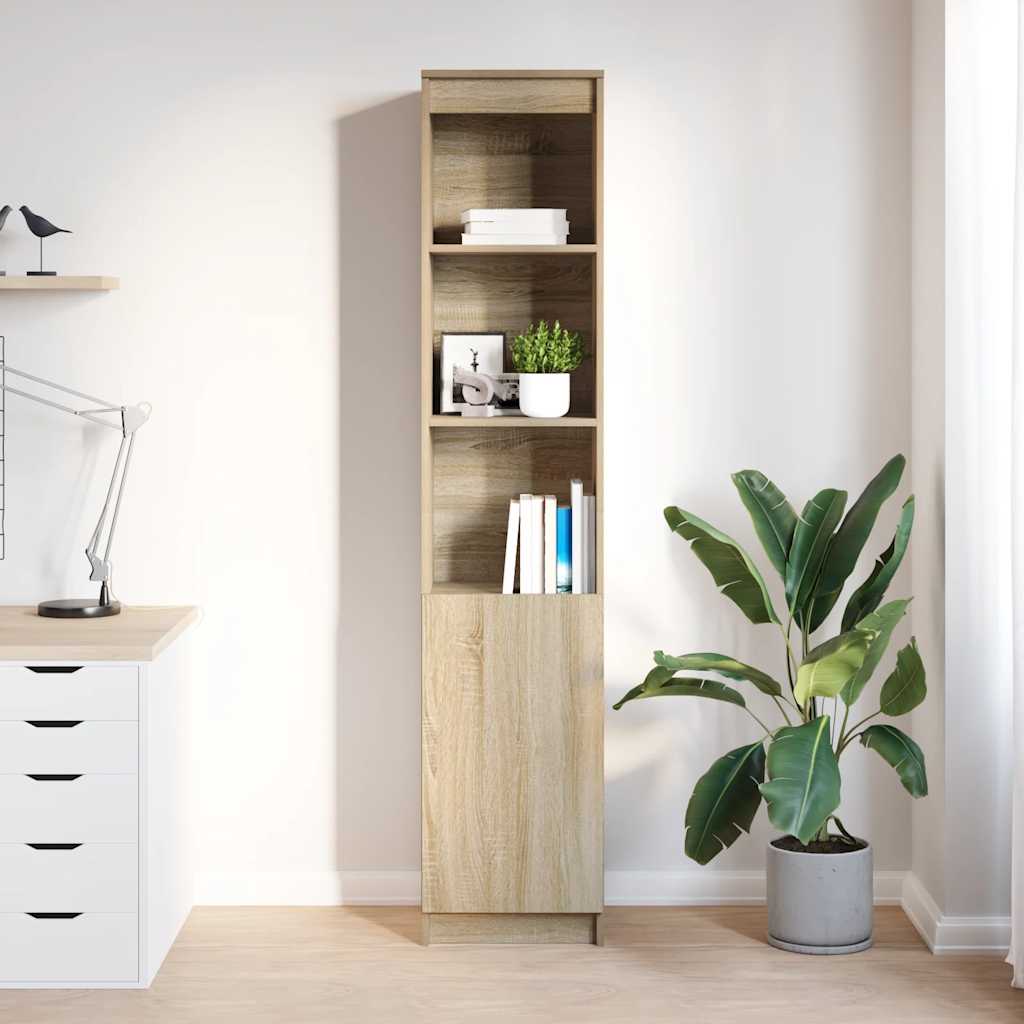 Highboard Sonoma Eg 37,5x35x180 cm Træmateriale