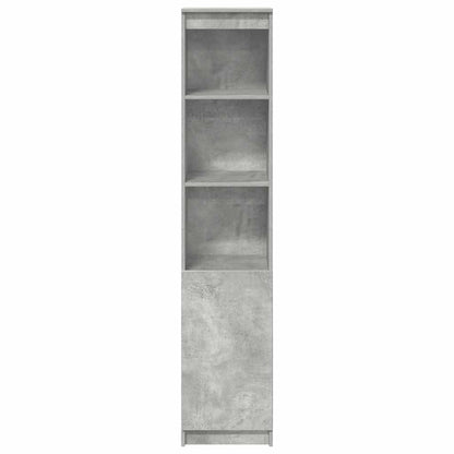 Highboard Beton Grå 37,5x35x180 cm Træmateriale
