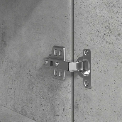 Highboard Beton Grå 37,5x35x180 cm Træmateriale