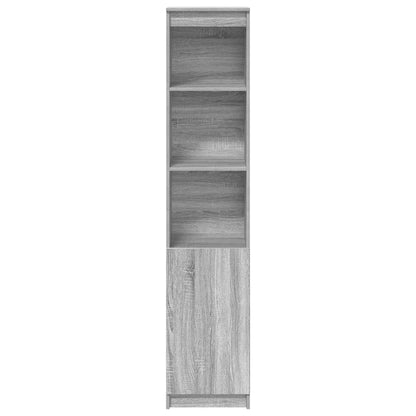 Highboard Grå Sonoma 37,5x35x180 cm Træmateriale