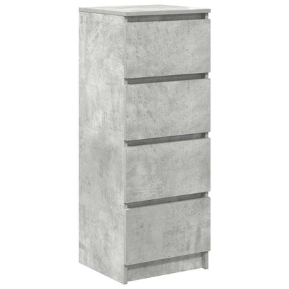 Sideboard Betongrau 37,5x35x99 cm Holzwerkstoff