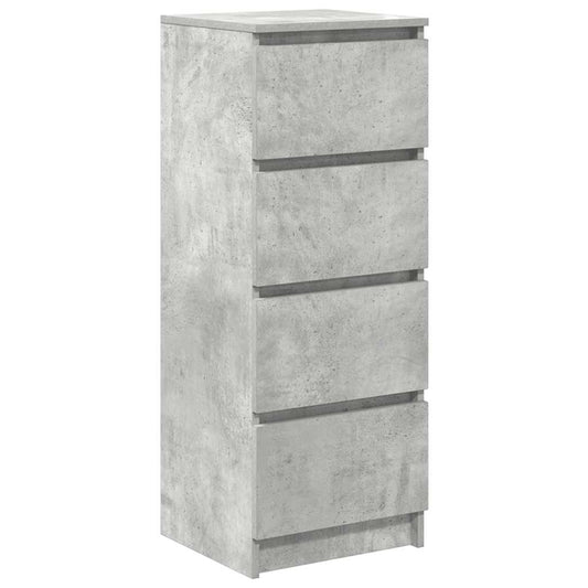 Sideboard Betongrau 37,5x35x99 cm Holzwerkstoff