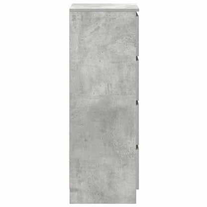 Sideboard Betongrau 37,5x35x99 cm Holzwerkstoff
