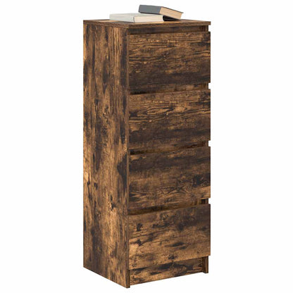 Sideboard Räuchereiche 37,5x35x99 cm Holzwerkstoff