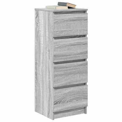 Sideboard Grau Sonoma 37,5x35x99 cm Holzwerkstoff