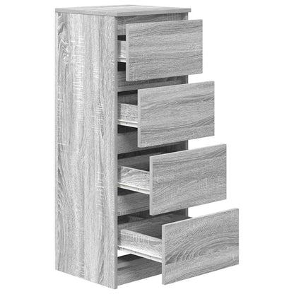 Sideboard Grau Sonoma 37,5x35x99 cm Holzwerkstoff