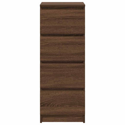 Sideboard Braun Eichen-Optik 37,5x35x99 cm Holzwerkstoff