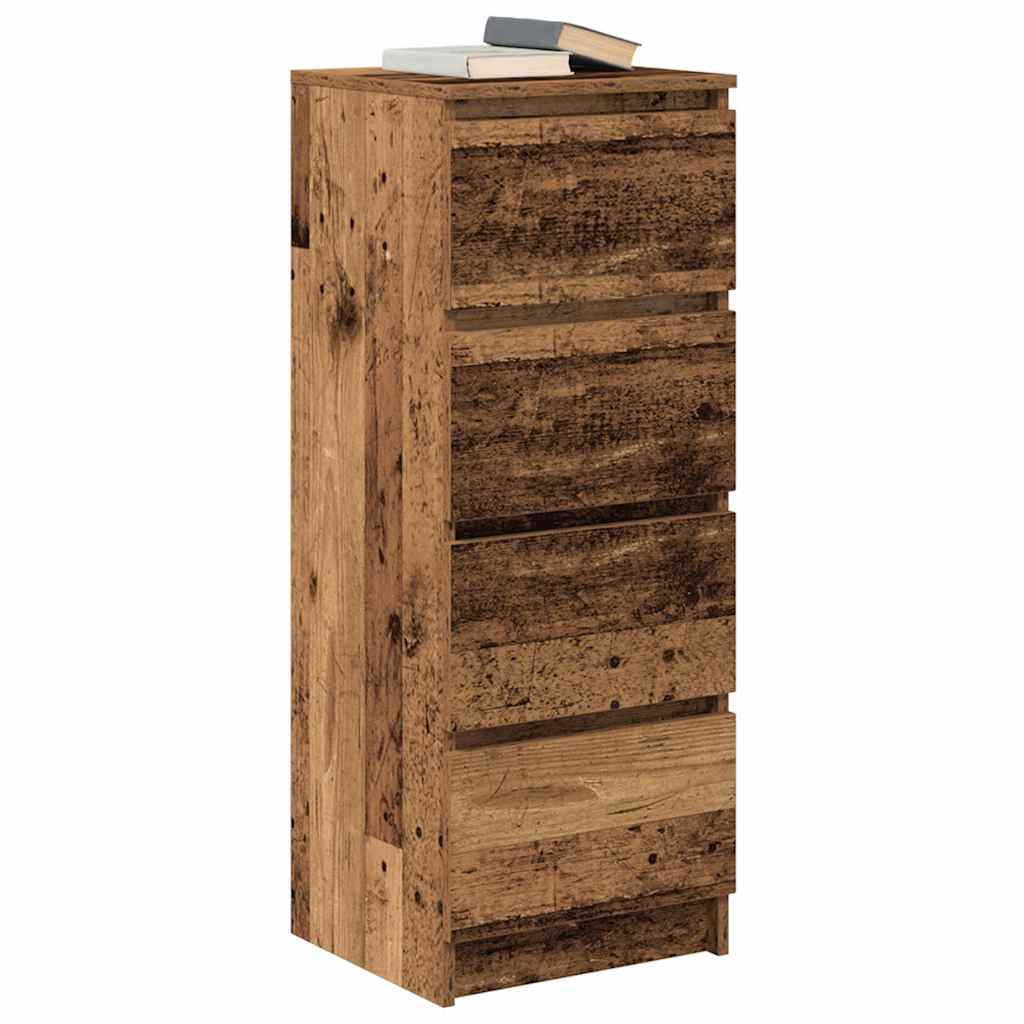 Sideboard Altholz-Optik 37,5x35x99 cm Holzwerkstoff