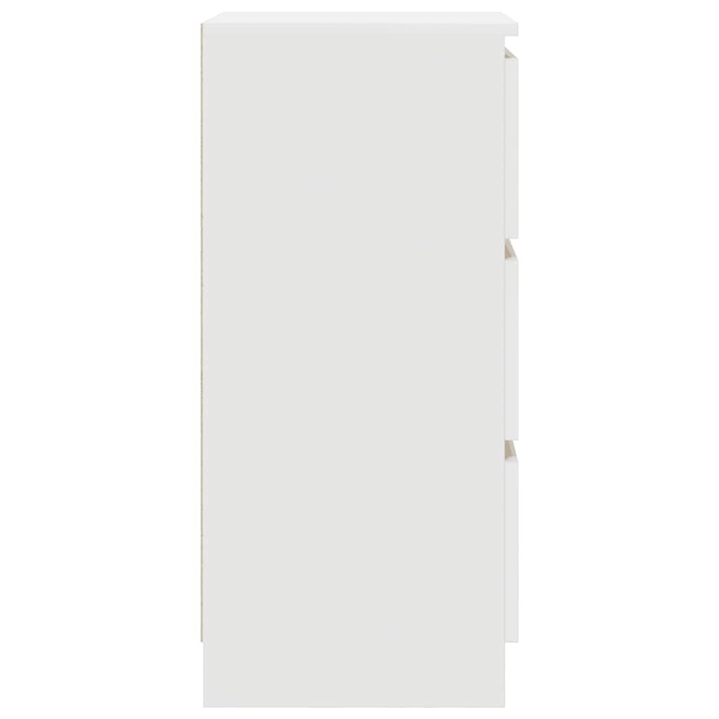 Sideboard Weiß 37,5x35x76 cm Holzwerkstoff