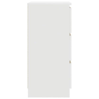 Sideboard Weiß 37,5x35x76 cm Holzwerkstoff